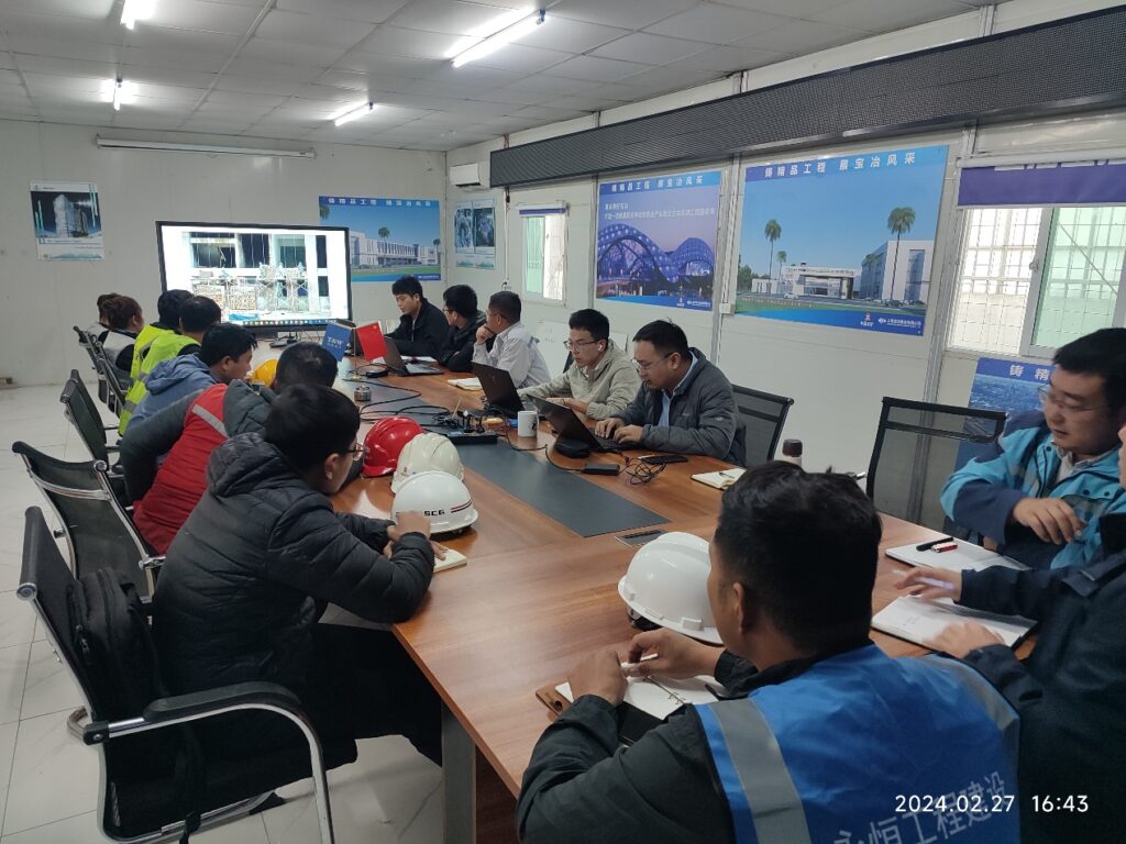 上海宝冶越南工业厂房项目全面吹响复工复产“冲锋号”