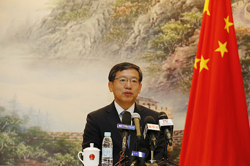 王文天大使就澜湄合作接受驻柬央媒书面采访