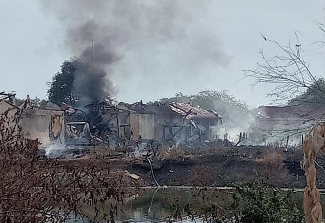 实居省一军营弹药库发生爆炸致多人伤亡