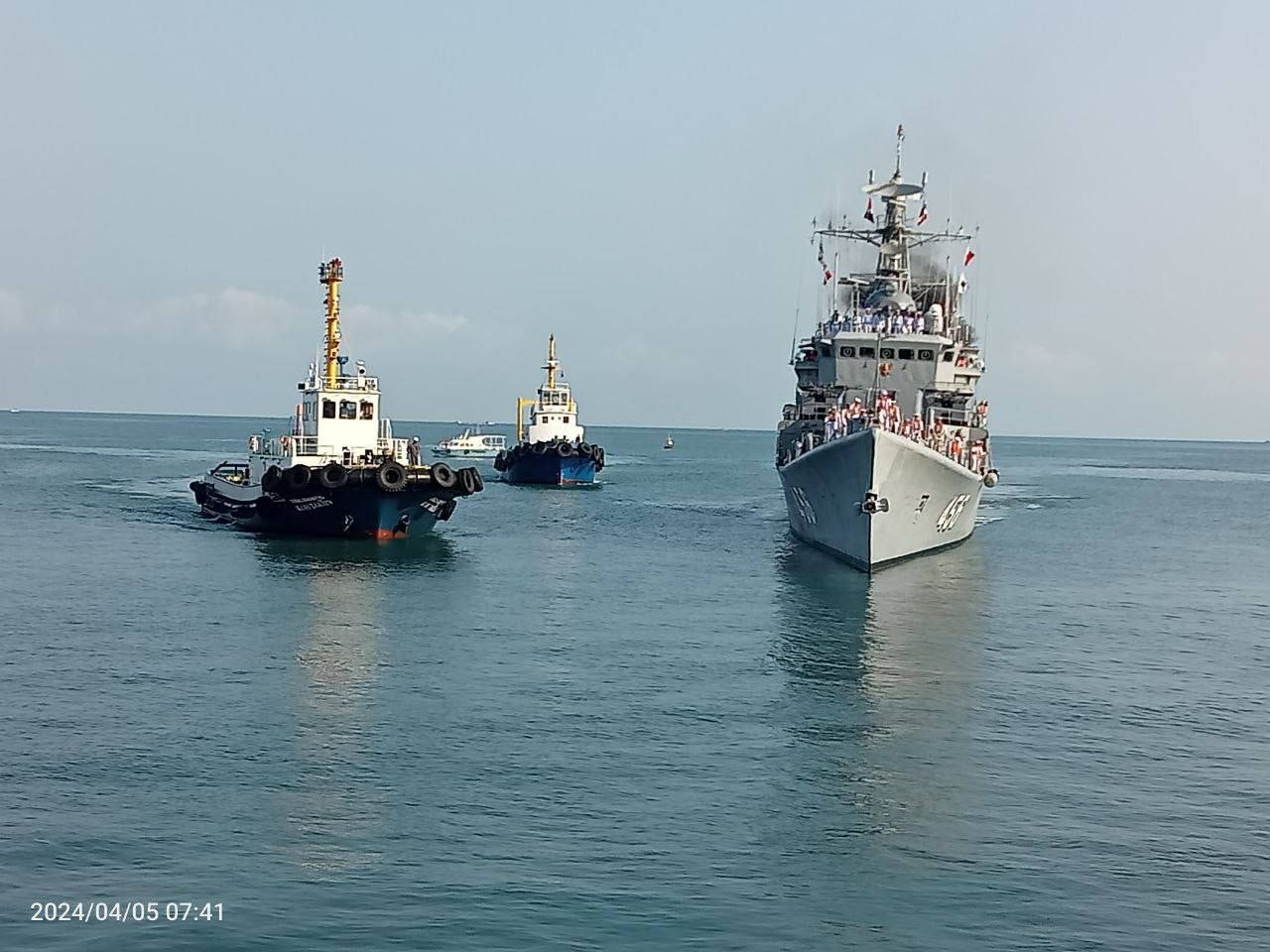 泰国皇家海军军舰访柬促交流与合作