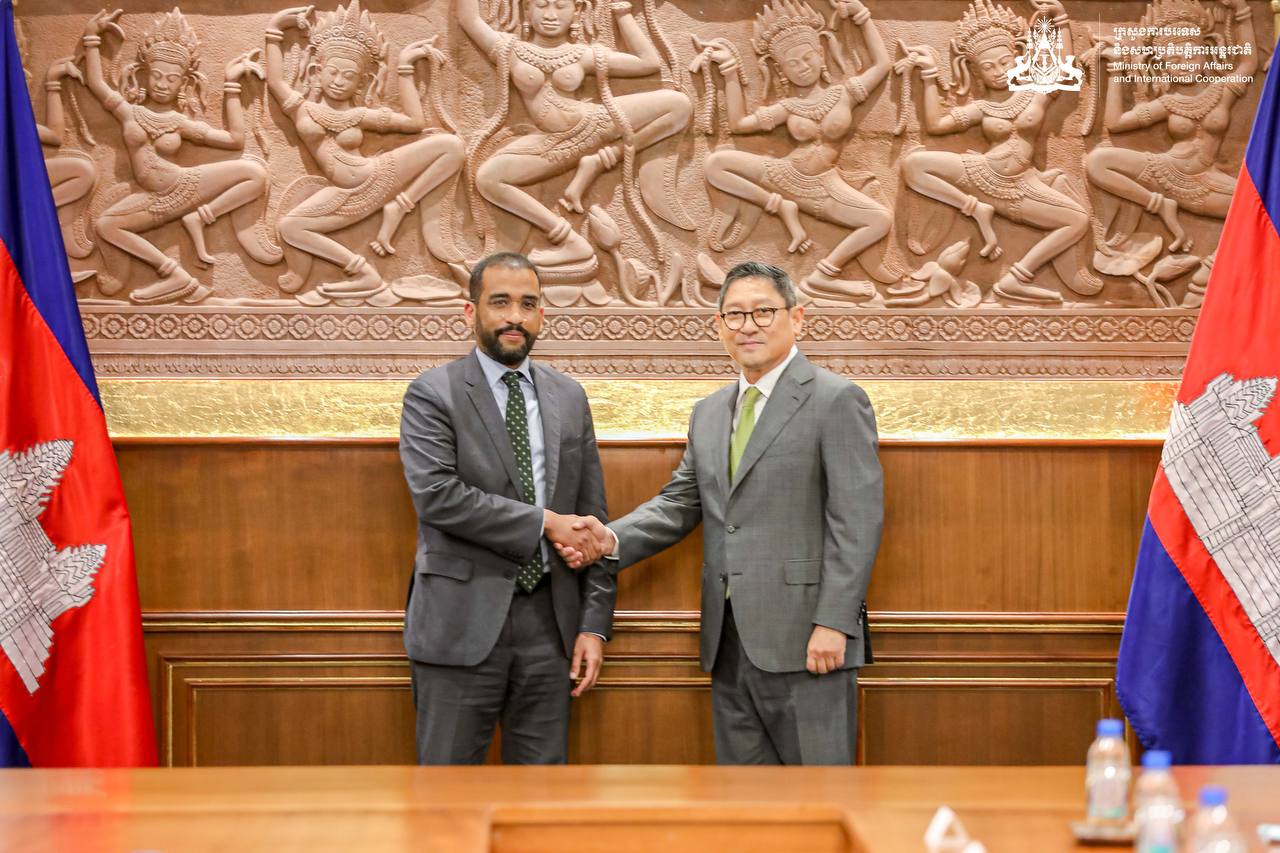 宋金达外长会见美国驻东盟大使